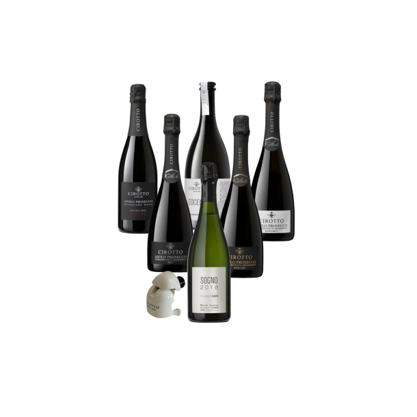 Cirotto Smagekasse � Asolo Prosecco Superiore (6 flasker) inkl. stopper